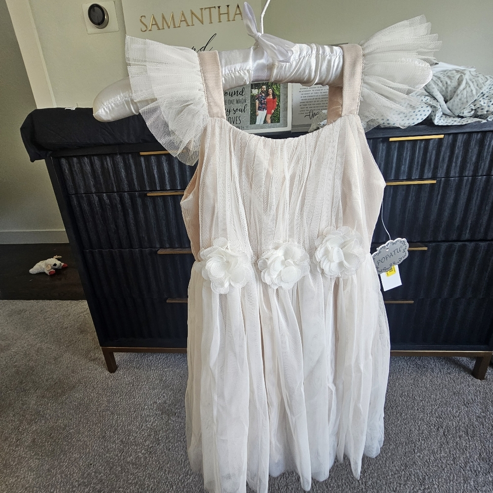 Girl Size 5 dress for wedding or church